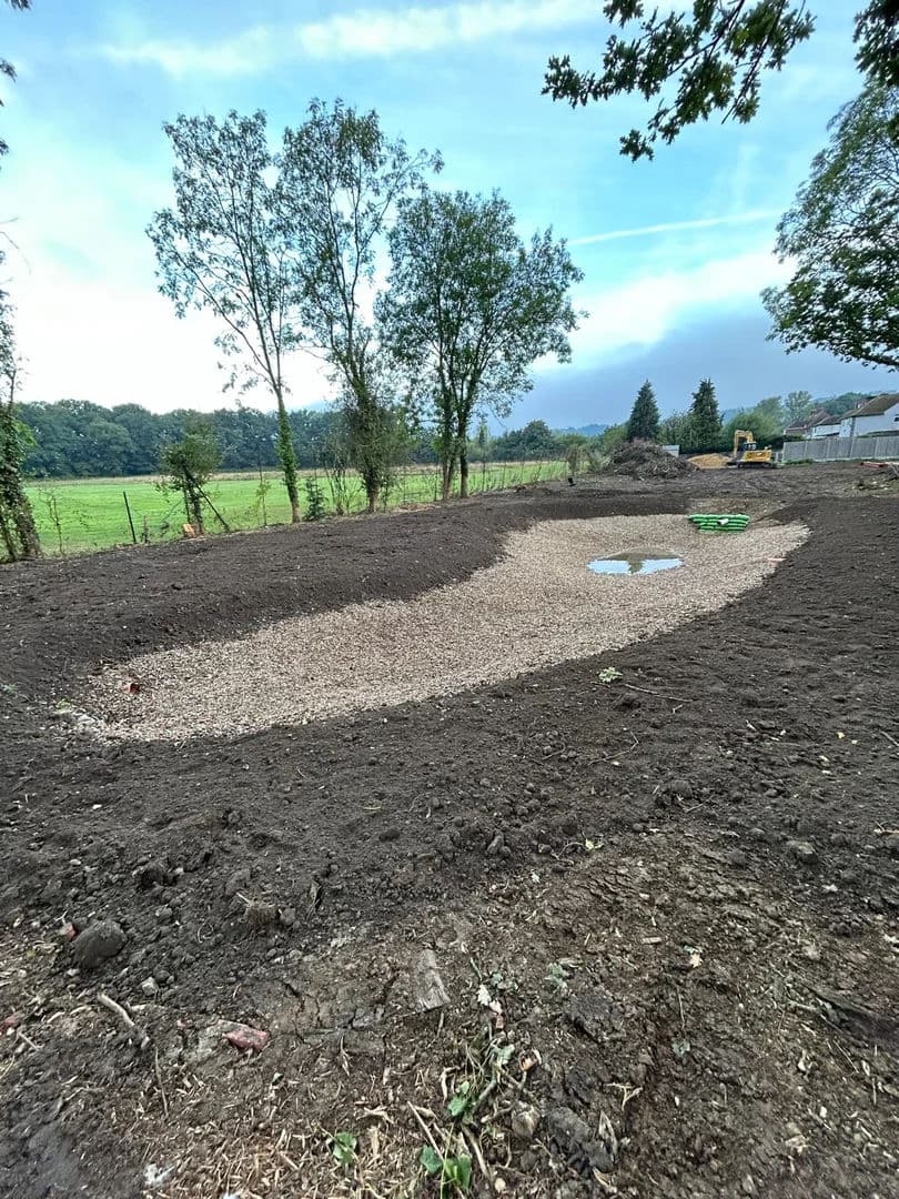 Wrotham Sustainable Drainage Pond