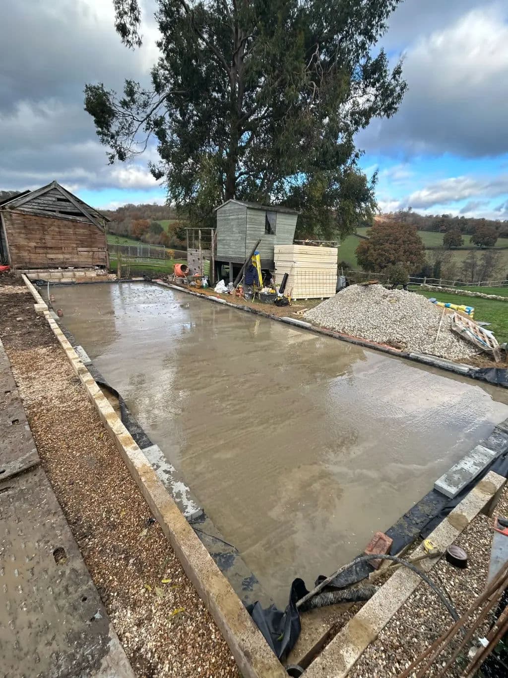 Front elevation with bi-fold doors